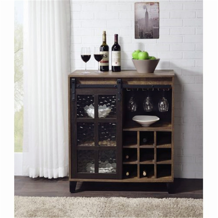 August grove wine discount cabinet